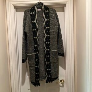 Cyrus long sweater duster